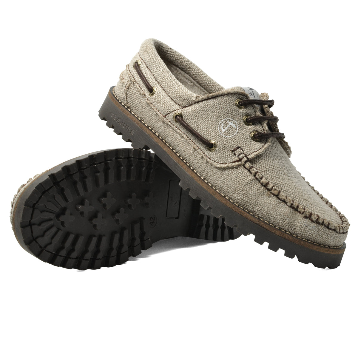 Embleton — Sapato Náutico Masculino Vegan em Cânhamo
