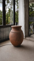 Terracotta Nº54 — Candeeiro Artesanal de Chão-0