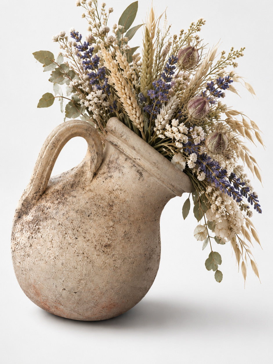Inclina No. 01 — Vaso Artesanal em Terracota-10
