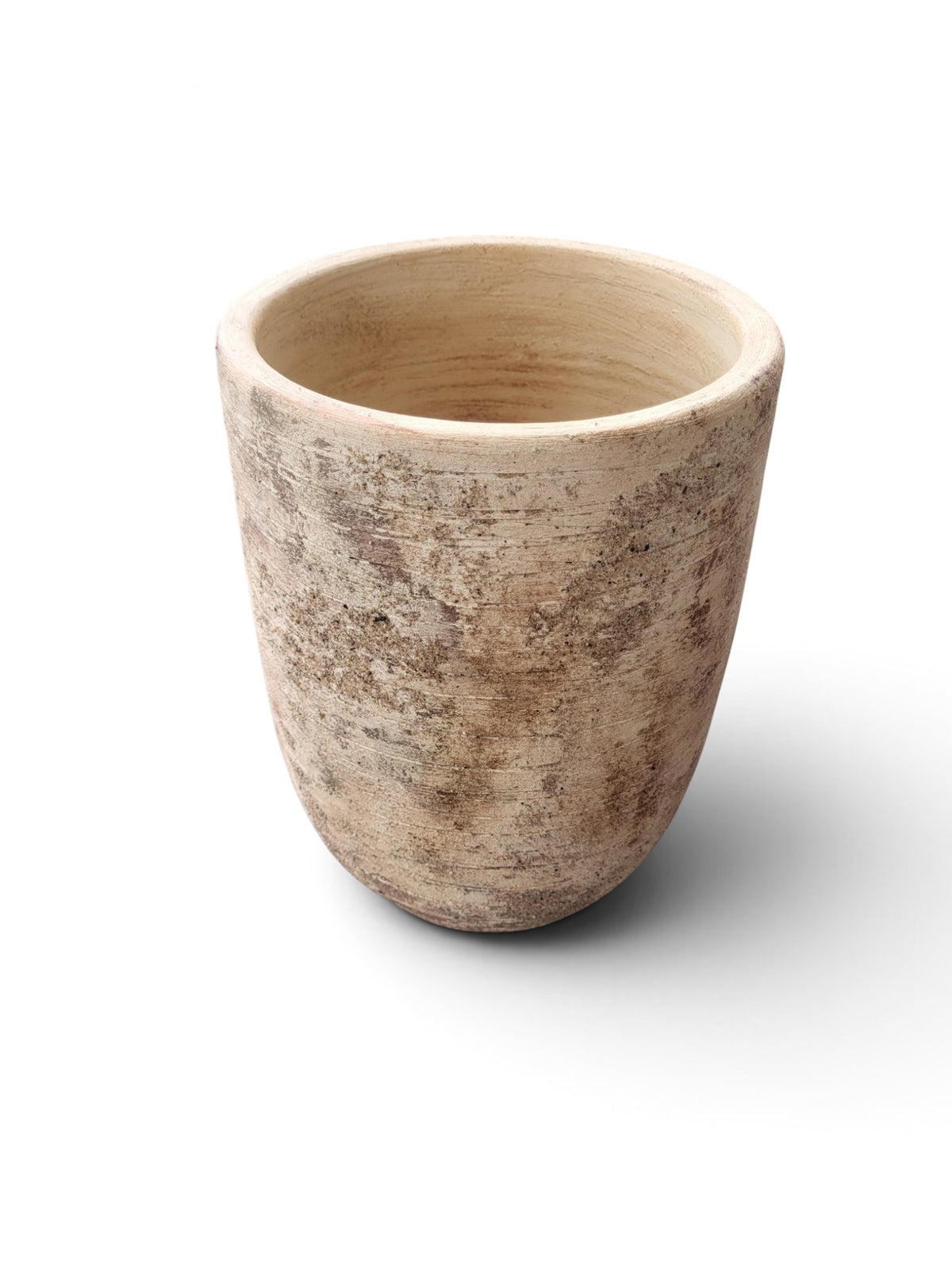 Stria No. 25. - Terracotta Decorative Vase-10