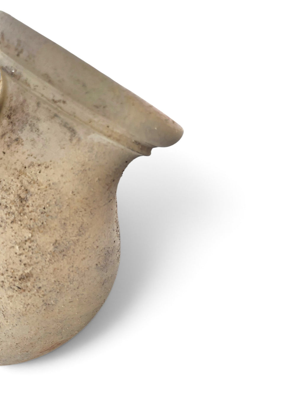Inclina No. 01 — Vaso Artesanal em Terracota-2