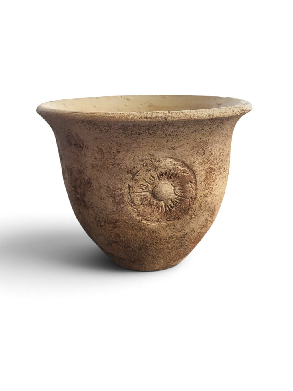 Sol Calyx No. 01 — Vaso Artesanal em Terracota-3