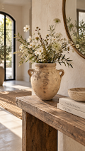 Touched by Earth V.D1S - Terracotta Vase-0