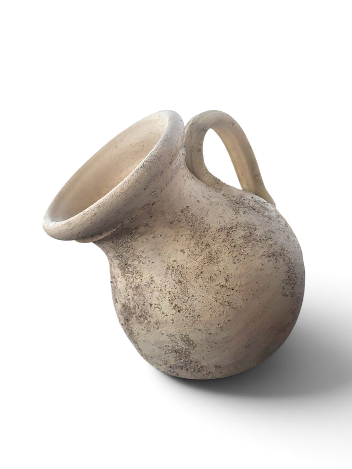 Inclina No. 01 — Vaso Artesanal em Terracota-5