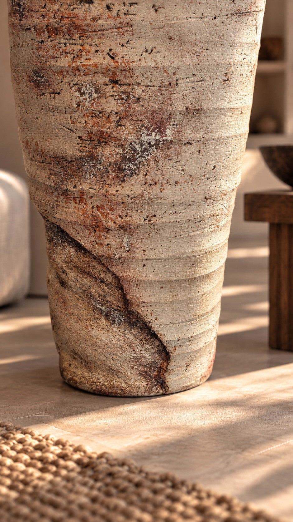 Lost in Time No. 01b — Vaso Artesanal em Terracota-5