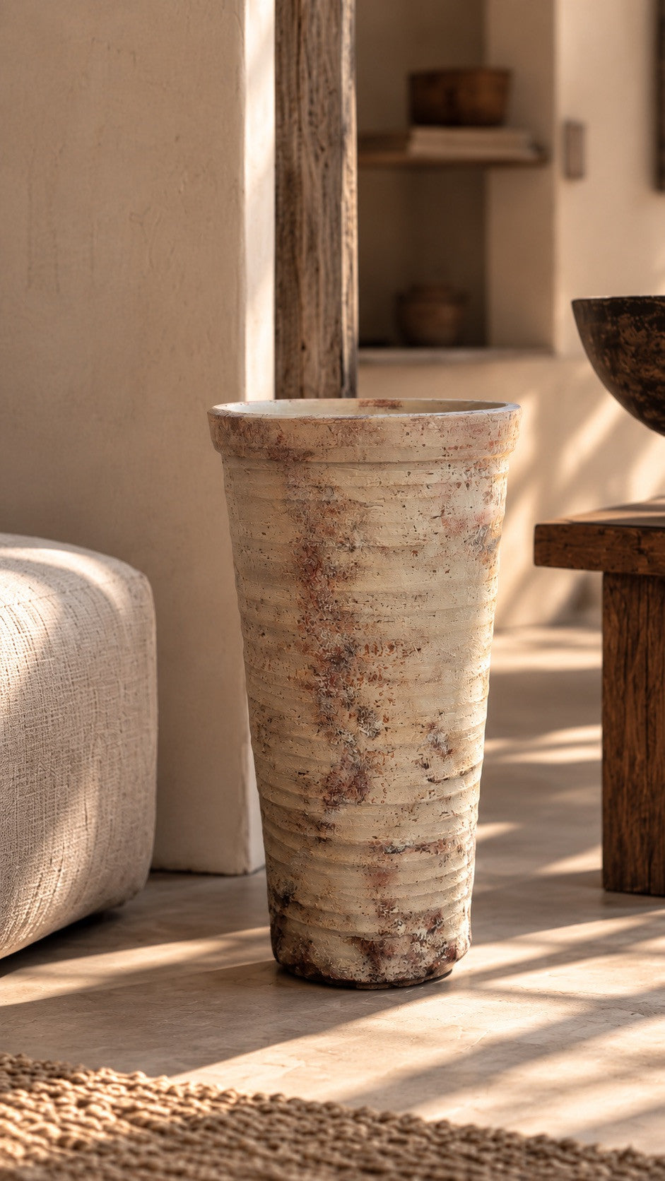 Lost in Time No. 01b — Vaso Artesanal em Terracota-2
