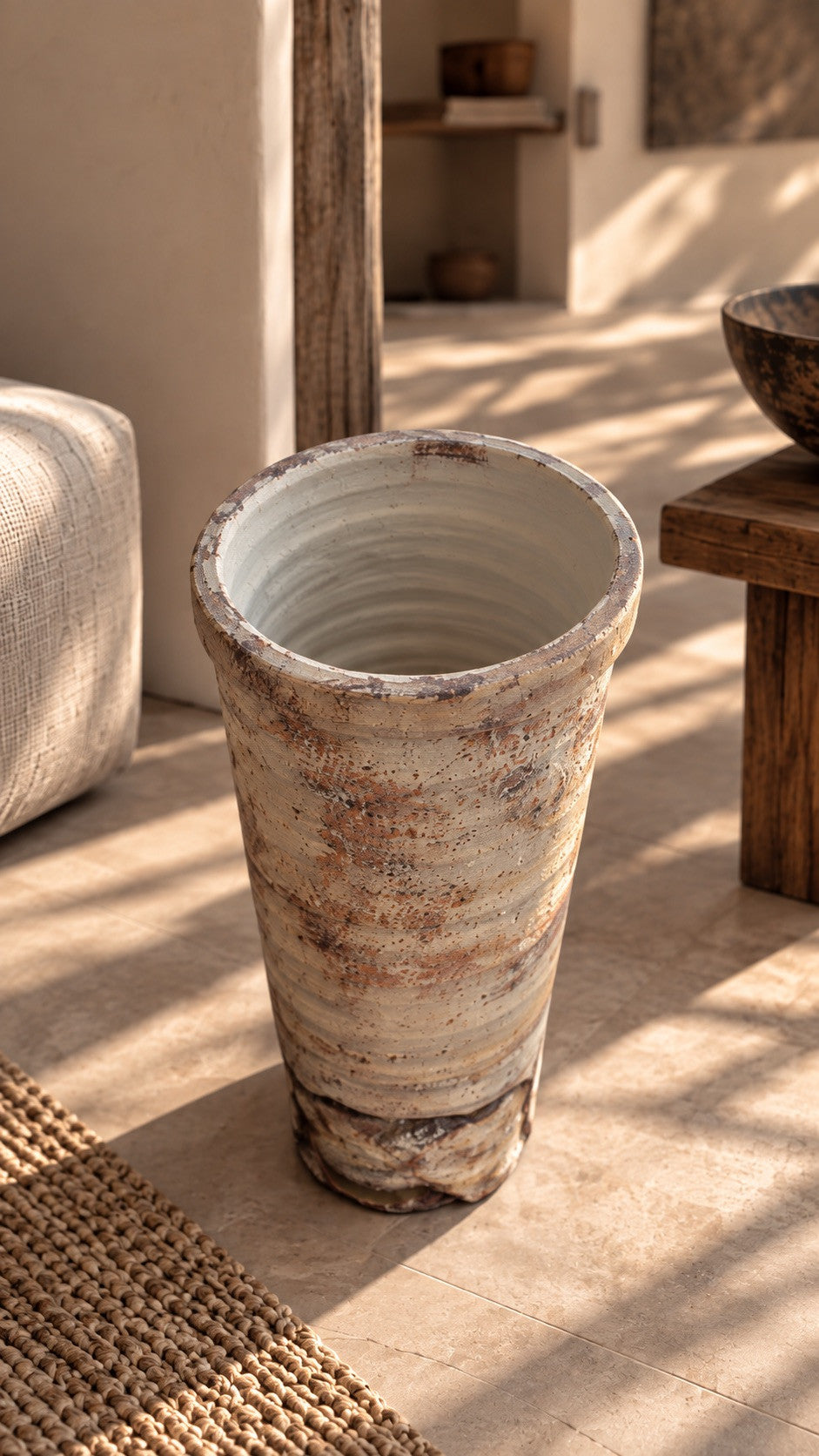 Lost in Time No. 01b — Vaso Artesanal em Terracota-1