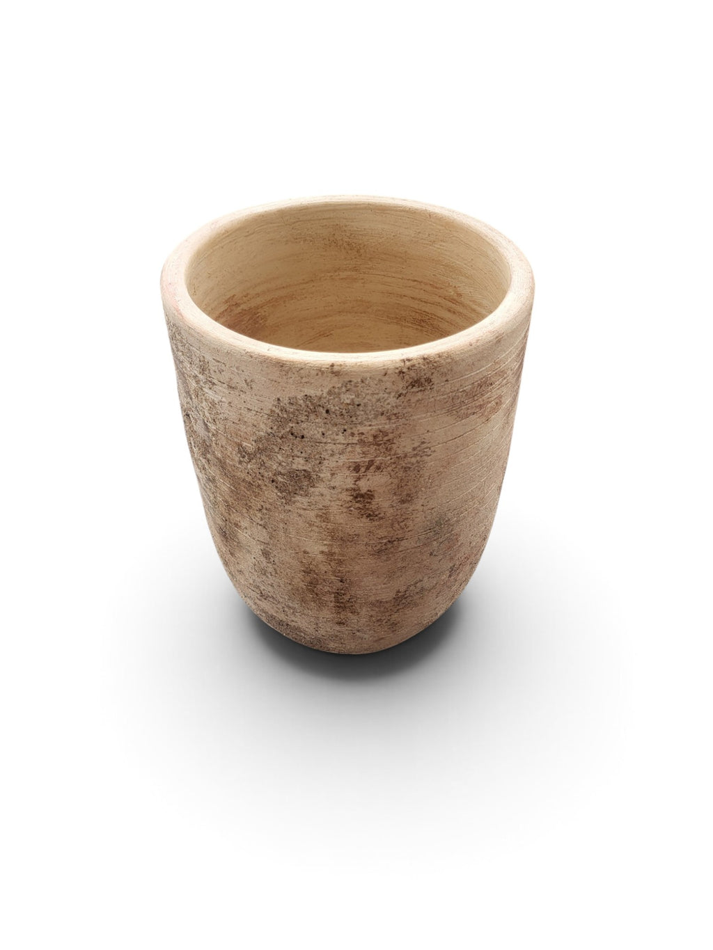 Stria No. 25. - Terracotta Decorative Vase-8